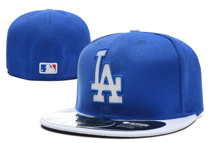 Los Angeles Dodgers Blue Fitted Hat LX 0701